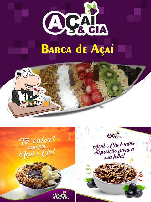 Platos en Acai & Cia