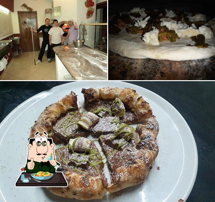 Guarda la foto che mostra la cibo e interni di L'angolo della Pizza