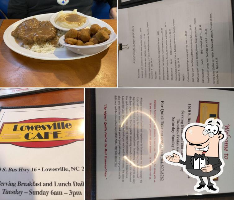 Lowesville Cafe, 1610 NC16 in Lowesville Restaurant menu and reviews