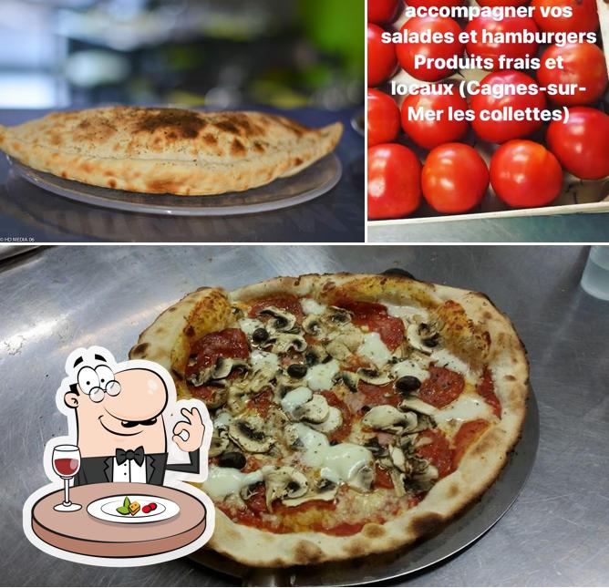 Nourriture à CAGNES PIZZA