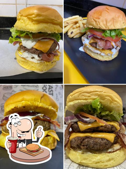 Peça um hambúrguer no Céu Lanches