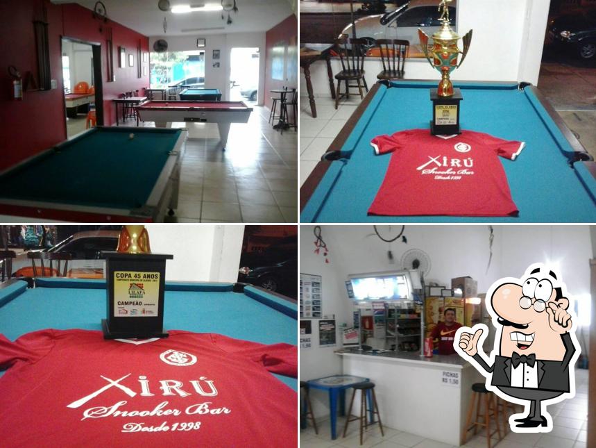 Veja imagens do interior do Xirú Snooker Bar