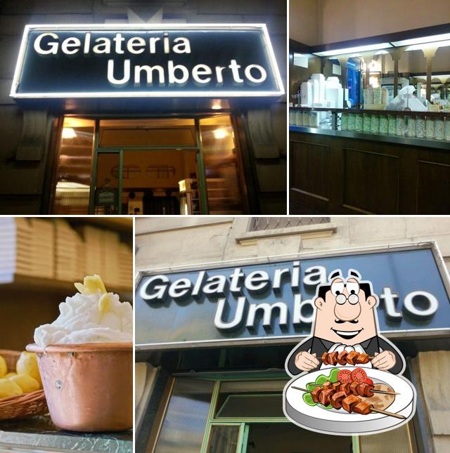 Cibo al Gelateria Umberto 1934