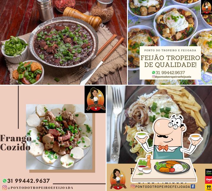 Platos en Ponto do Tropeiro e Feijoada