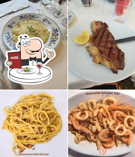 Platti al Ristorante Salvi - Locanda delle Corse