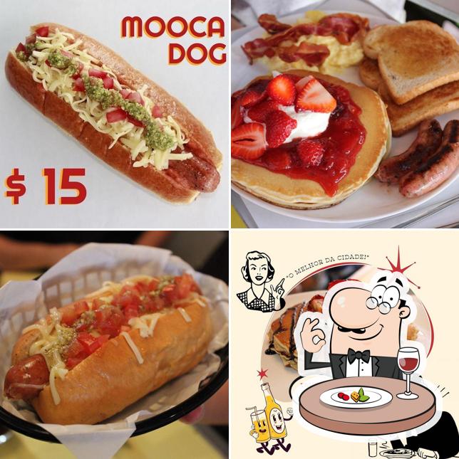 Comida em Hot Rod Dog