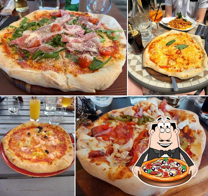 At Panevino Italian Restaurant, you can order pizza