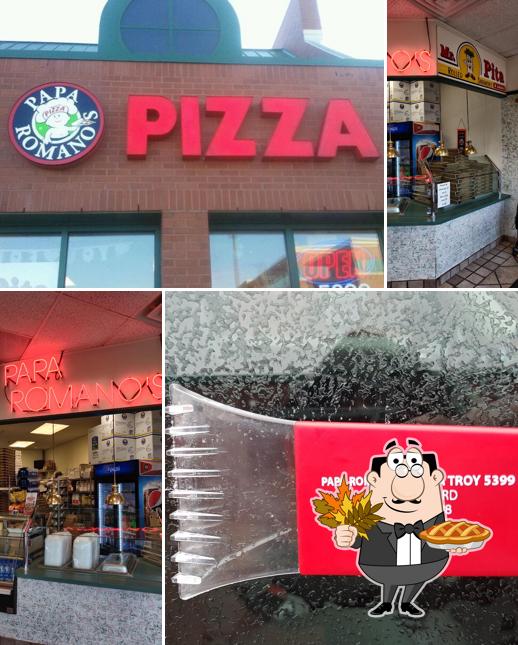 Papa Romano's Pizza & Mr. Pita - 5399 Crooks Rd, Troy, MI 48098