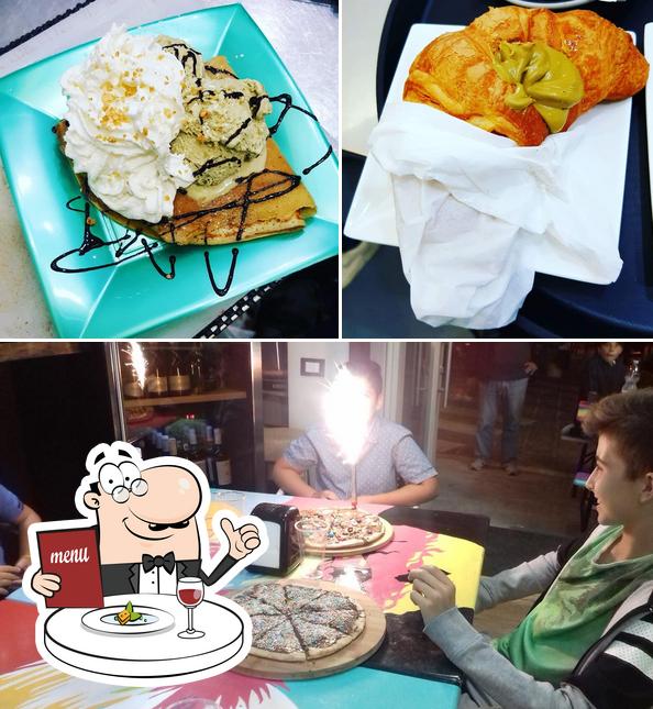AL BELVEDERE BAR DI VIRZÍ MARIA ANGELA si caratterizza per la cibo e interni