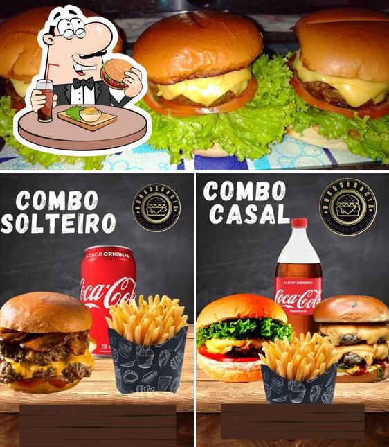 Consiga um hambúrguer no Burguer &cia