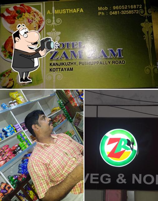 Here's a picture of Zam Zam Restaurant