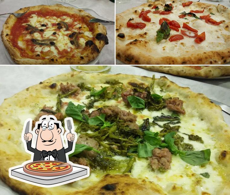 Essayez des pizzas à Pizzeria Lieto