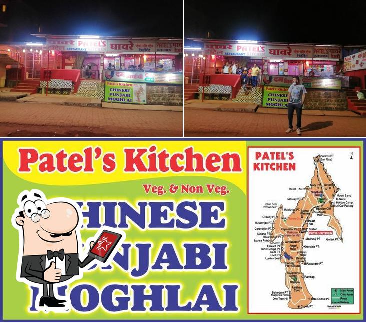 See this picture of Patel's Kitchen