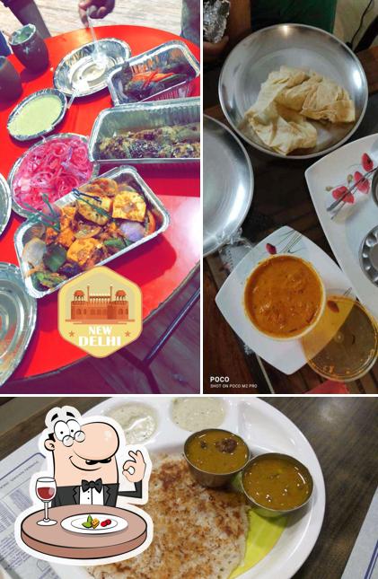 Food at Ramesh Vaishno Dhaba