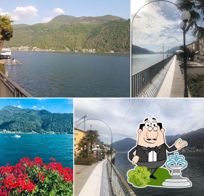 Guarda gli esterni di Ristorante Oasi Morcote da Martino