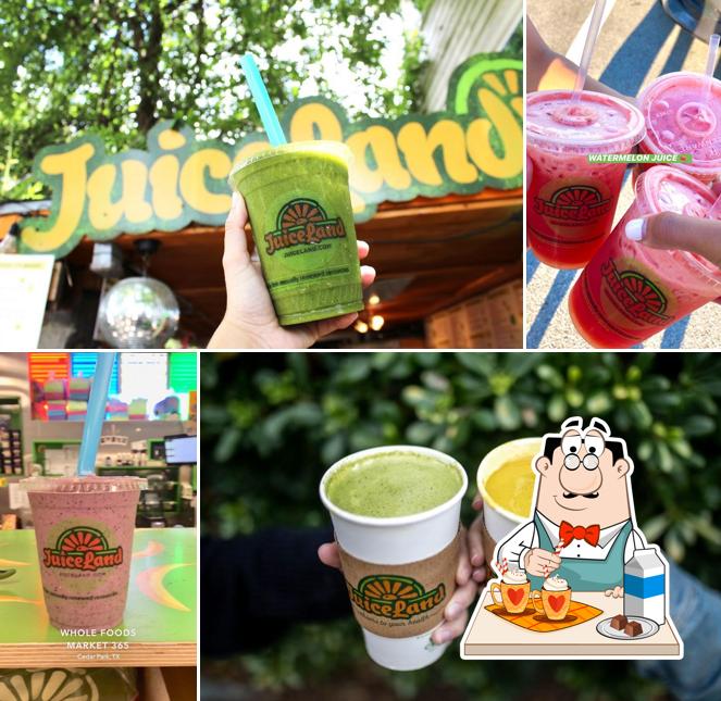 JuiceLand, 5001 183A Frontage Rd in Cedar Park Restaurant menu and