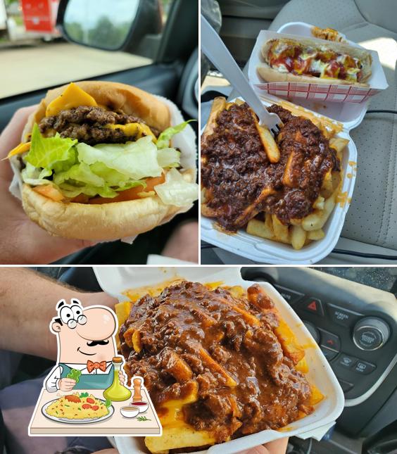 Food at The Best Hamburger