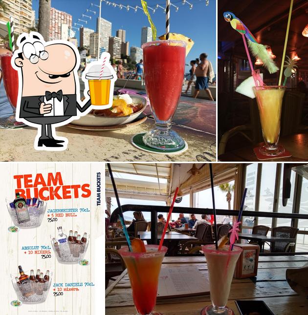 Bikini Beach Bar in Benidorm Restaurant menu and reviews