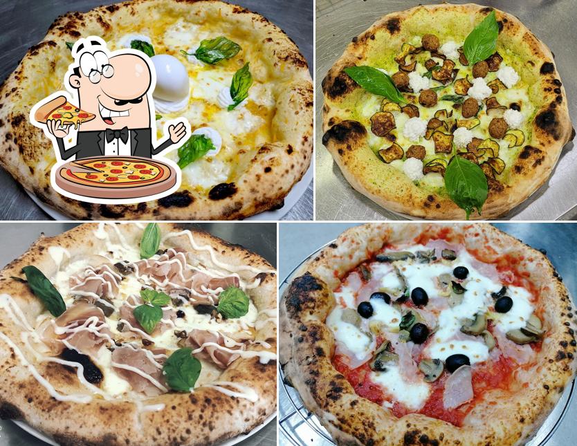 A Arte Bianca Lioni, puoi goderti una bella pizza