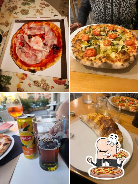 Scegli tra le molte varianti di pizza
