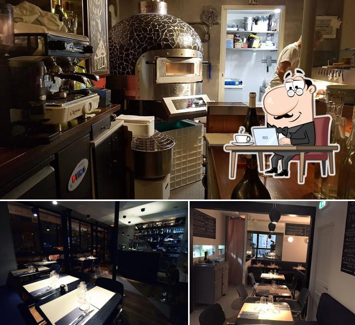L'intérieur de Augusto Pizzeria