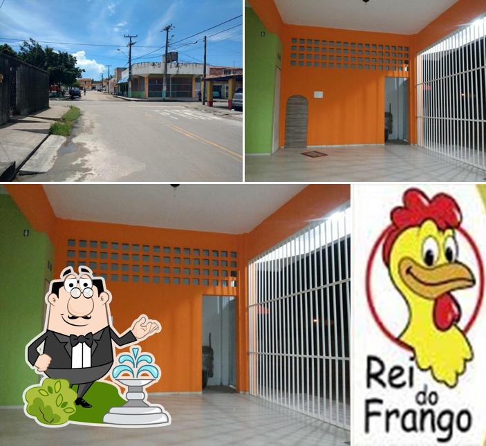 O exterior do Churrascaria O Rei do Frango Assado