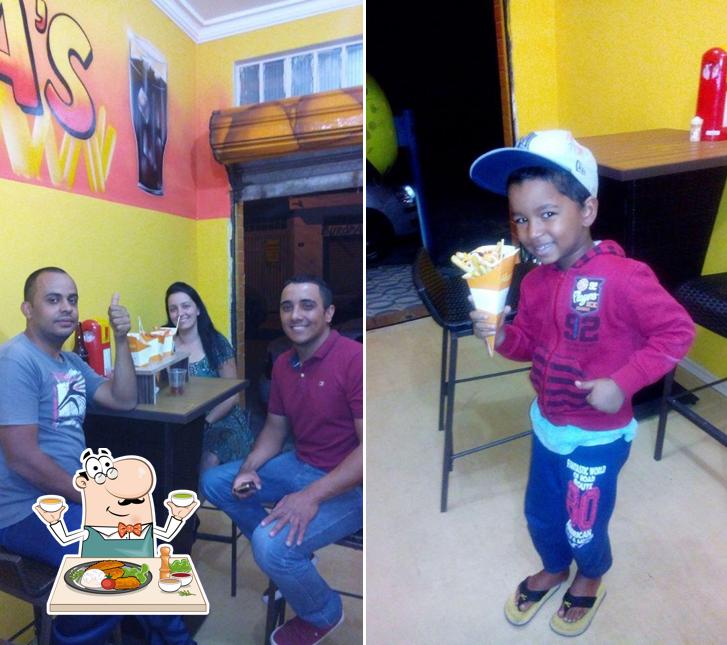 Platos en Cone batata's cone