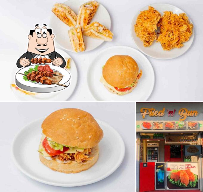 Food at Fried 'N' Bun
