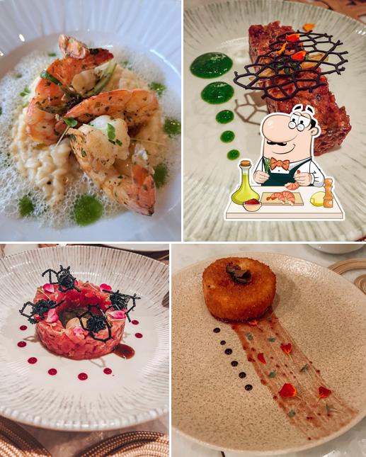 Shrimp and grits at Il Tavolo Ristoranti