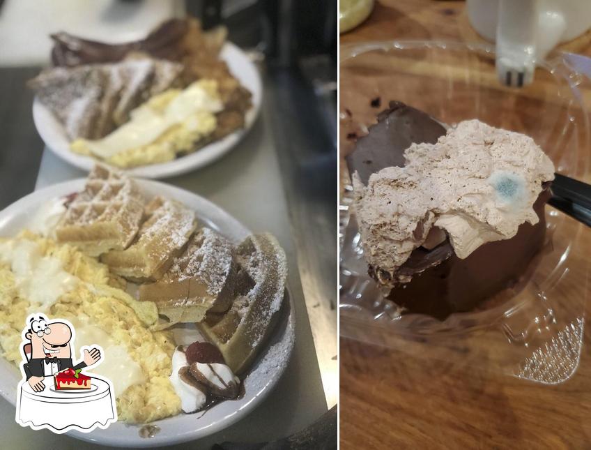 Mamma Mia's Breakfast Kitchen offers a selection of desserts