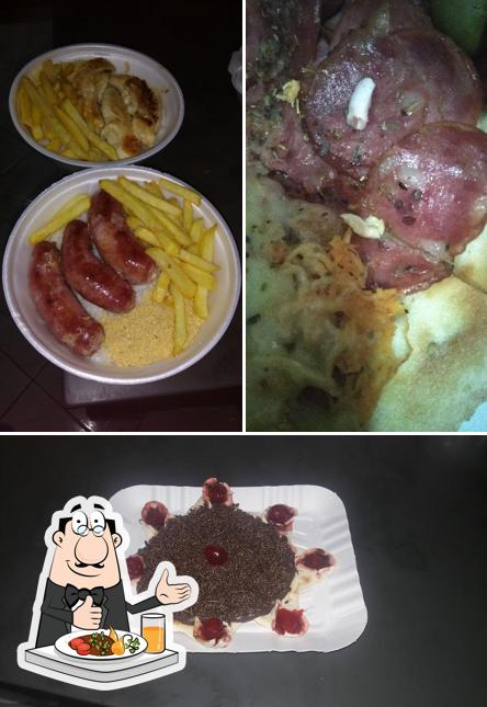 Comida em Pizzaria La Corte