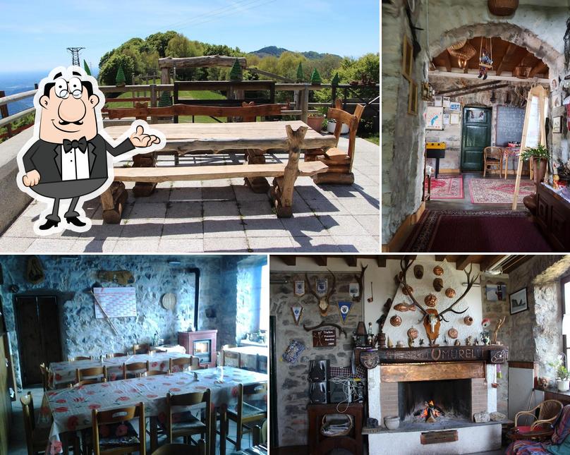 Gli interni di Rifugio Murelli Como