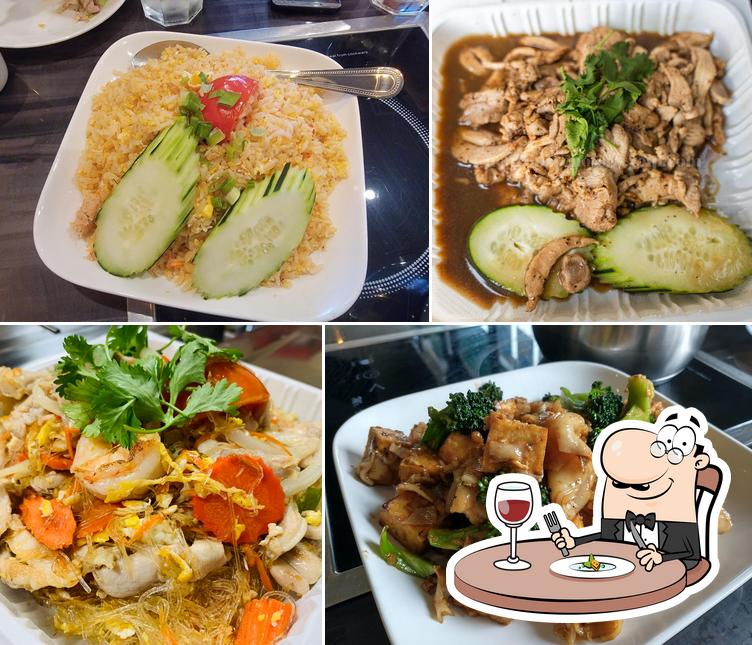 Platos en Shine Thai Cuisine