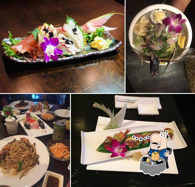 Meals at Hazuki Sushi Cuisine