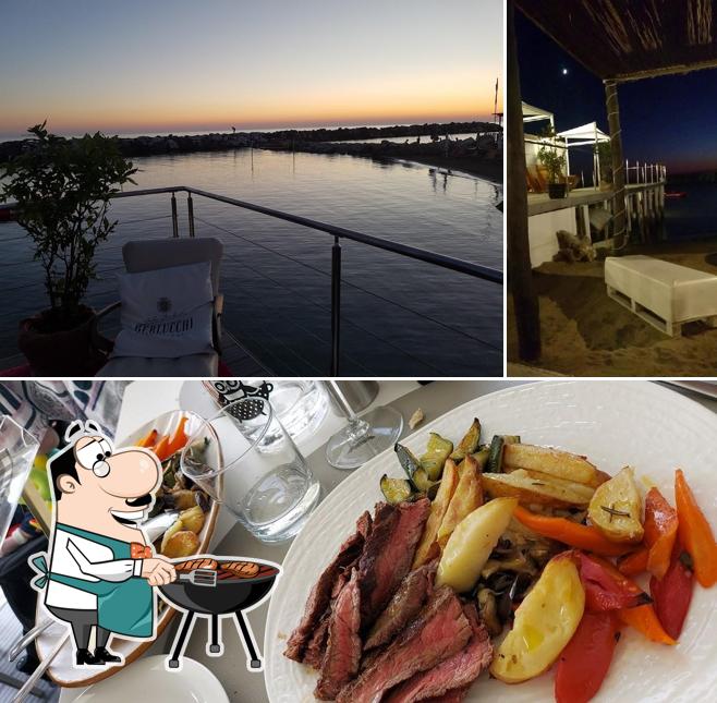 Prova i piatti di carne a Toto A Pois Beach Bar