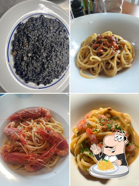 Spaghetti alla carbonara al Al faro verde