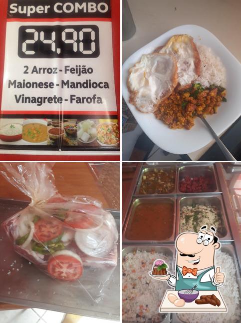 Restaurante e frangaria z grau provê uma gama de pratos doces