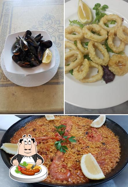 Food at L' Arena da Giovanni