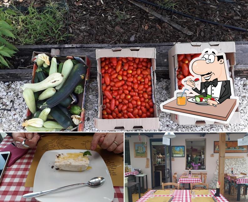 Questa è la foto che mostra la cibo e interni di Ristorante Le Mura Bar-Gastronomia Bigoleria