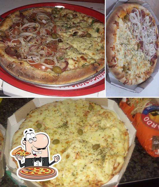 Escolha diversos estilos de pizza