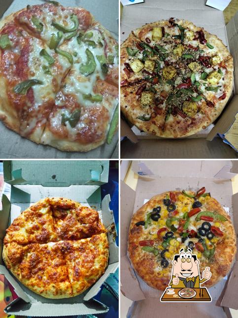 Get pizza at Domino's Pizza