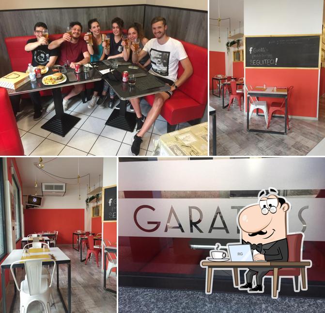 Garatti's Pizza Burger Macherio is distinguished by interior and exterior