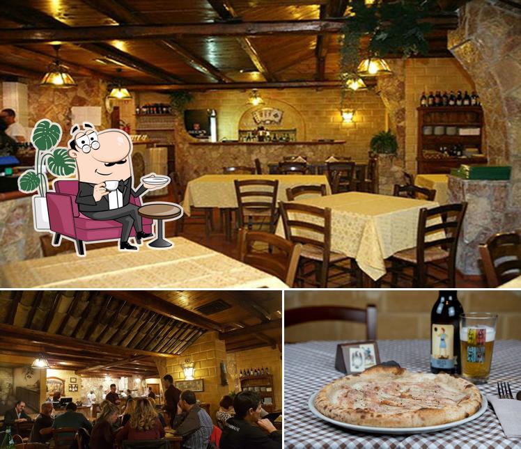 Gli interni di Il Baro