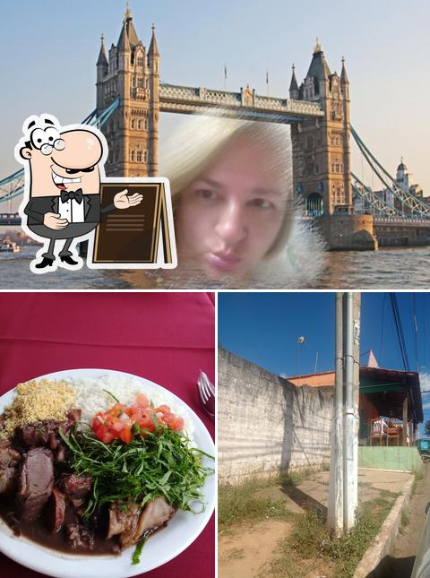 Entre diferentes coisas, exterior e comida podem ser encontrados no Barcelo Preto Bar e Restaurante