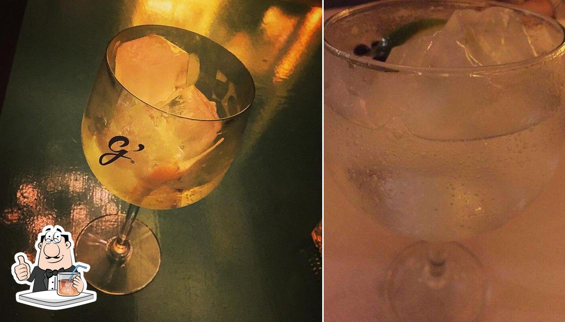 Prenditi un drink dal menu