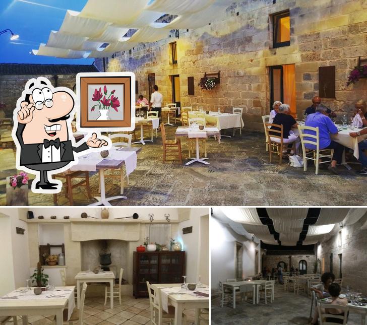 Gli interni di Antica Masseria Scagnito
