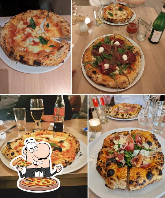 Ordina tra le molte varianti di pizza