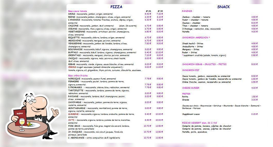 L'abondance Pizza La Garnache