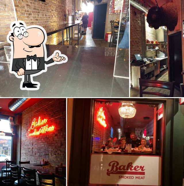 El interior de Baker Smoked Meat