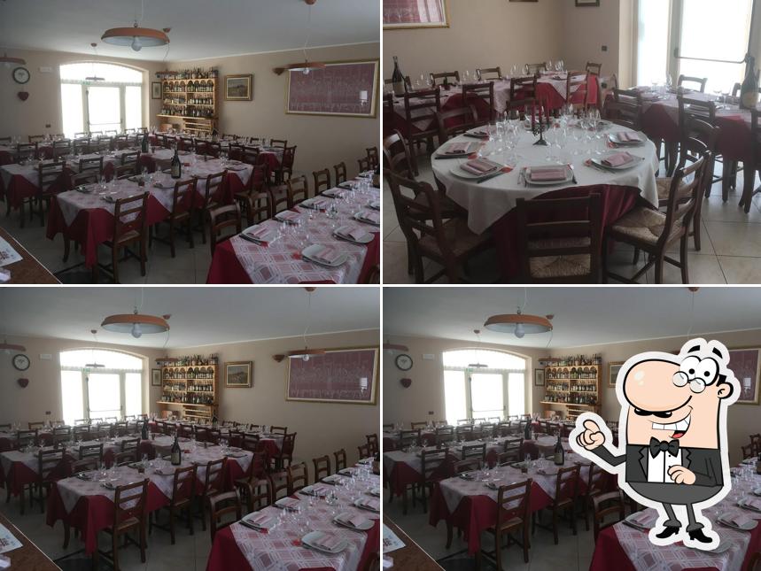 Dai un'occhiata agli interni di Osteria Balbo